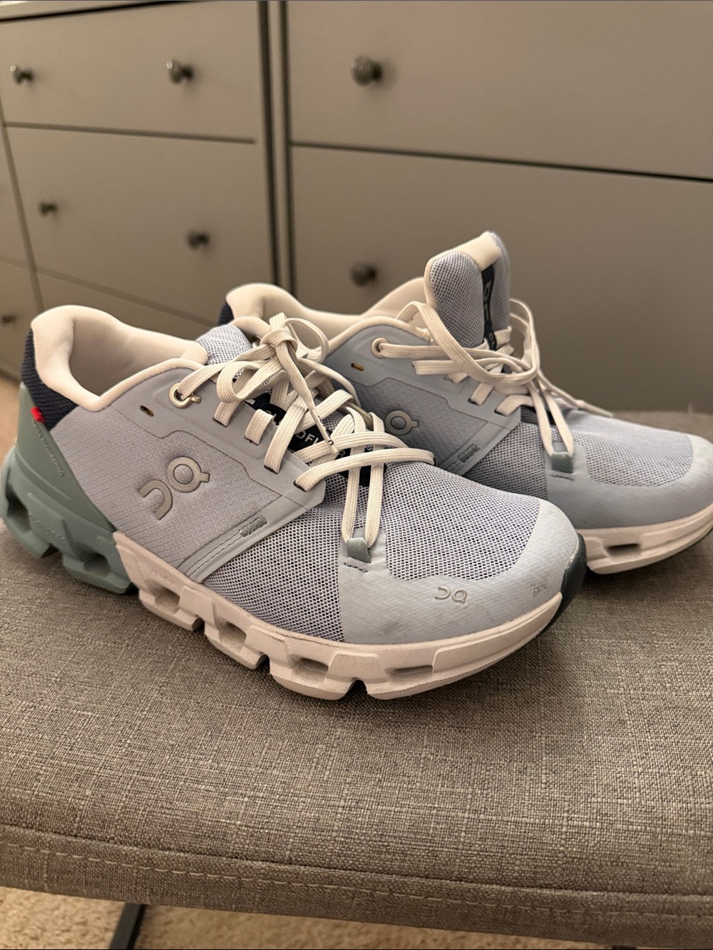 On Cloudflyer 4 Nimbus Cobble Women’s Running Shoes Size 7